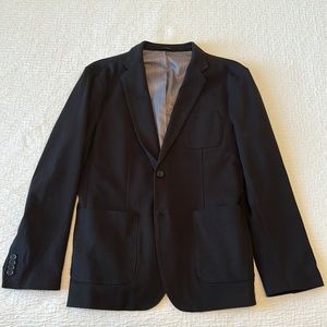 Mens 42R dark navy blue blazer. 100% cotton